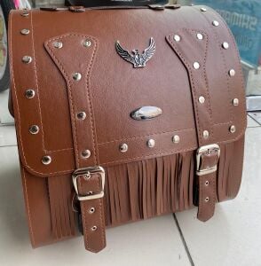 DERİ ÇANTA ARKA KAHVERENGİ