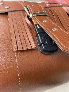 DERİ ÇANTA ARKA KAHVERENGİ