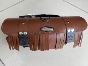 DERİ SOSİS ÇANTA KAHVERENGİ