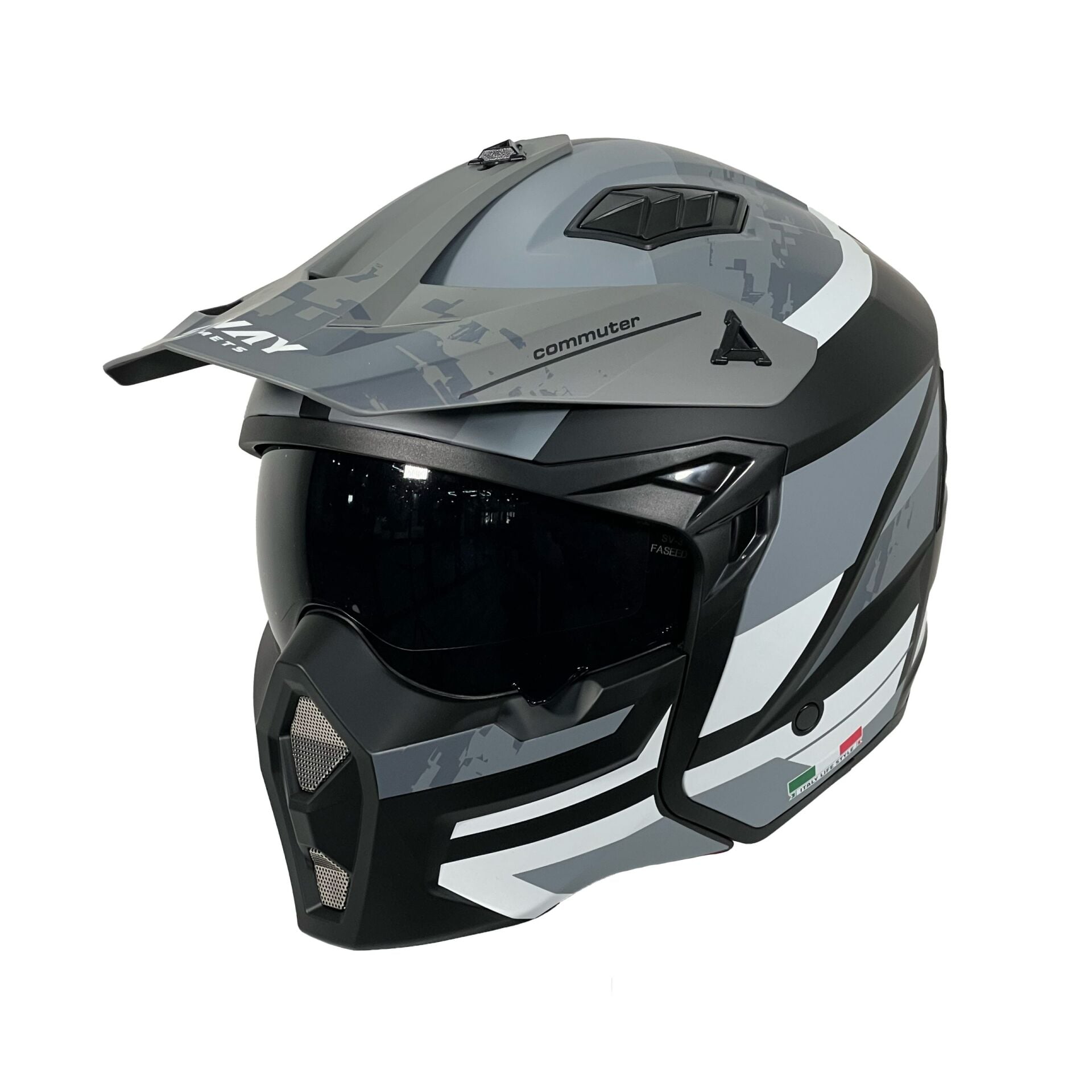SW X1 SEUL TRAK BLACK GREY KASK