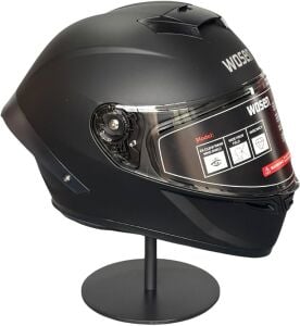 WS 202 MAT SİYAH KASK