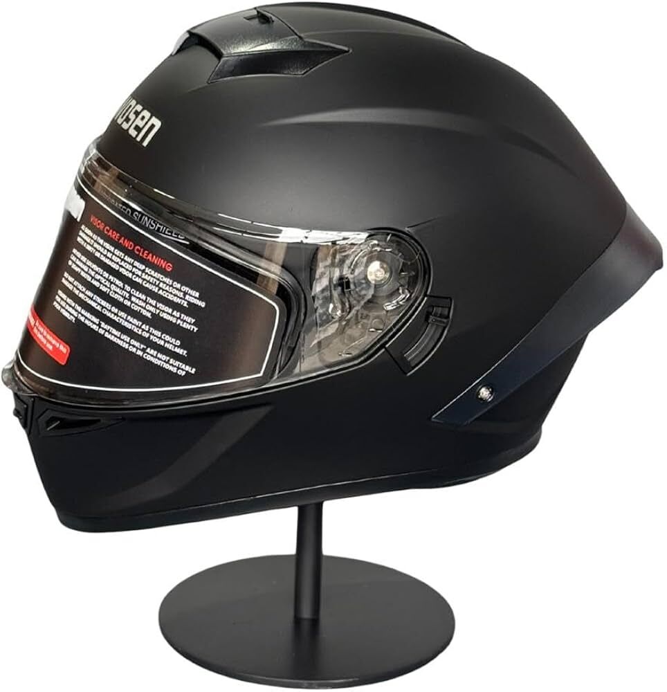 WS 202 MAT SİYAH KASK