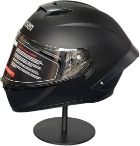 WS 202 MAT SİYAH KASK