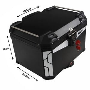 ÇANTA GP ALÜMİNYUM 57LT SİYAH