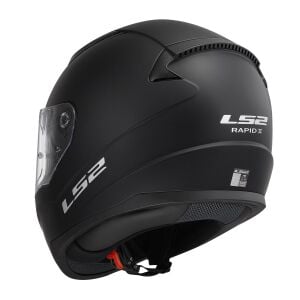 RAPID 2 MAT SİYAH KASK