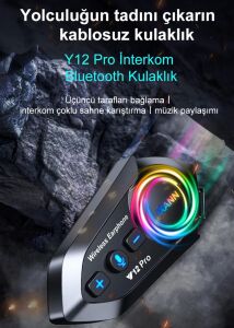 İNTERCOM BLUETOOTH Y12 PRO