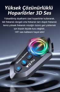 İNTERCOM BLUETOOTH Y12 PRO