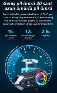 İNTERCOM BLUETOOTH Y12 PRO