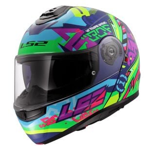 STROBE 2 SVENT MAVİ-YEŞİL KASK
