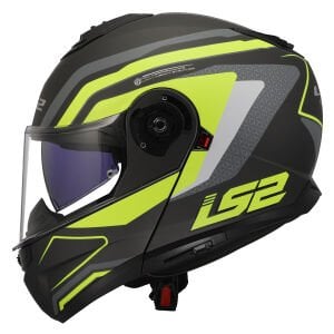 STROBE 2 PHANTOM MAT TITANIUM-NEON SARI KASK