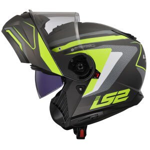 STROBE 2 PHANTOM MAT TITANIUM-NEON SARI KASK