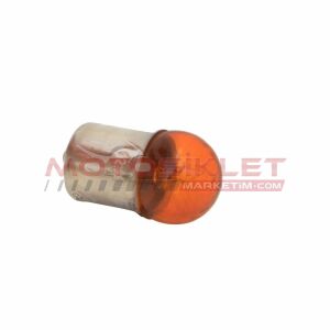 Sinyal Ampulü Sarı Cam