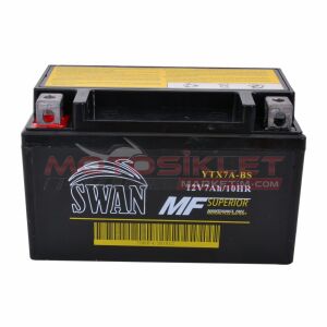 12/7 Yatık Akü Ytx7A