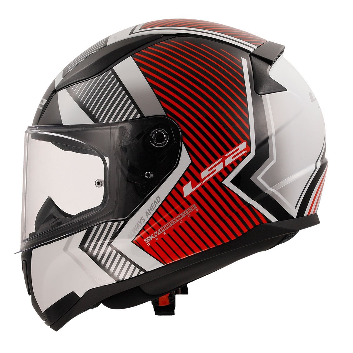 RAPID 2 EXTRA BEYAZ-KIRMIZI KASK