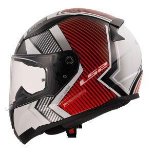 RAPID 2 EXTRA BEYAZ-KIRMIZI KASK