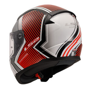 RAPID 2 EXTRA BEYAZ-KIRMIZI KASK