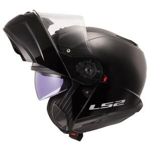 STROBE 2 PARLAK SİYAH KASK