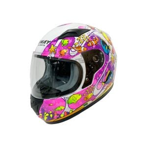 SW 815K OCEAN WHİTE PİNK ÇOCUK KASK