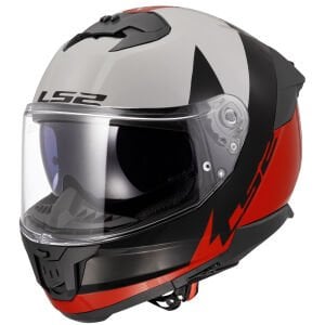 STREAM 2 THUNDERBIZ SİYAH-KIRMIZI KASK