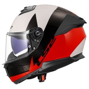 STREAM 2 THUNDERBIZ SİYAH-KIRMIZI KASK