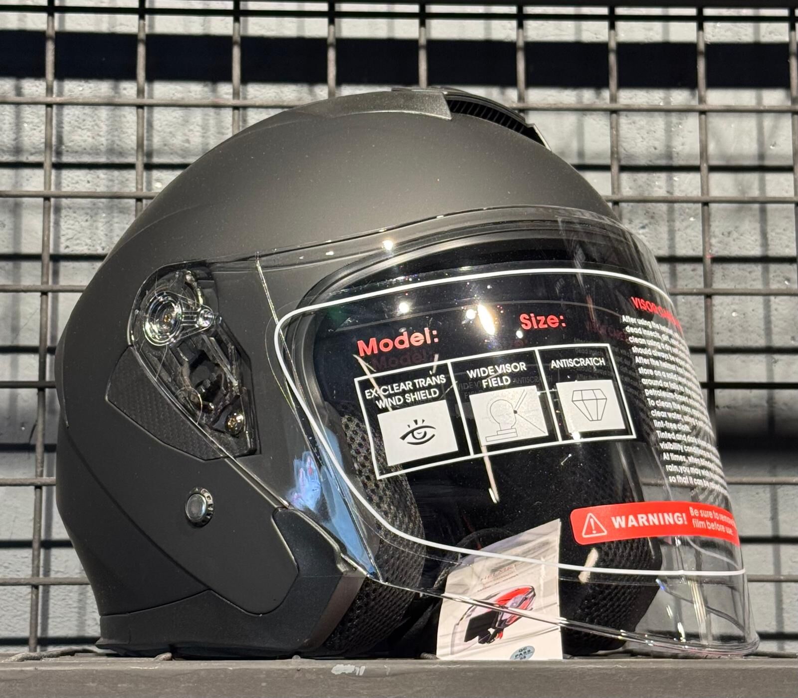 Kask Jk 526 Çenesiz Nardo Gri