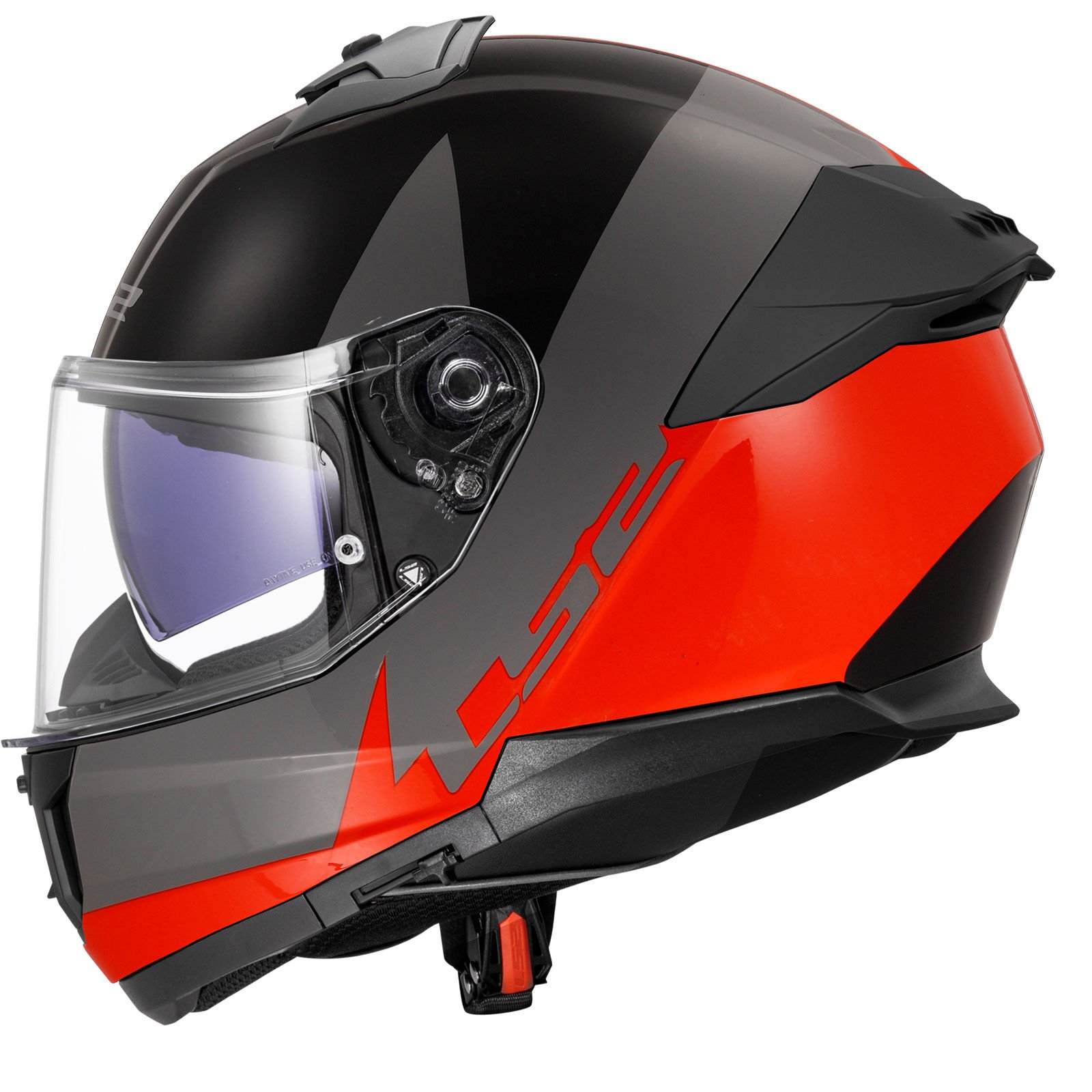 STREAM 2 THUNDERBIZ GRİ-TURUNCU KASK