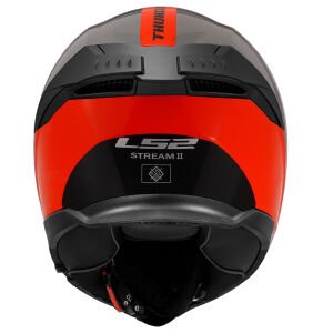 STREAM 2 THUNDERBIZ GRİ-TURUNCU KASK
