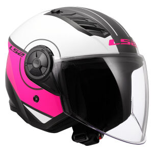 AIRFLOW 2 COVER BEYAZ PEMBE KASK