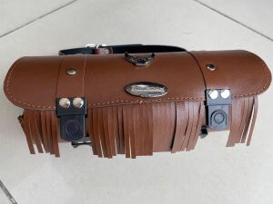 Deri Çanta Yan Set Kahverengi