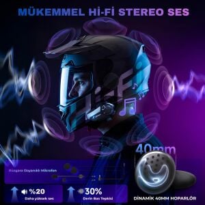 İNTERCOM BLUETOOTH H2-S SPIN