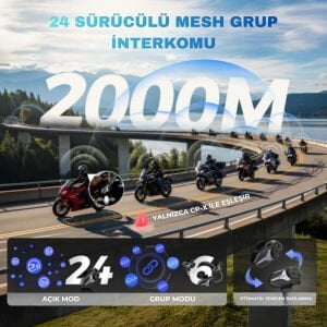 İNTERCOM BLUETOOTH CP-X