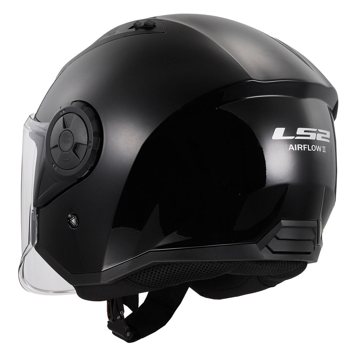 AIRFLOW 2 PARLAK SİYAH KASK