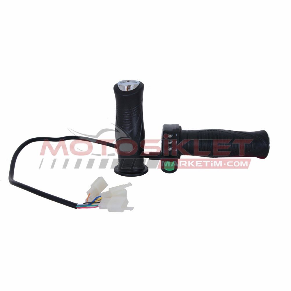 E-Bike Gaz Kolu Işıklı