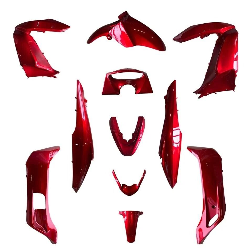 Pcx Kaporta Seti 2011-2012 Kırmızı Boyalı