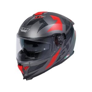 Kask 865 St Siyah Gret Yeşil