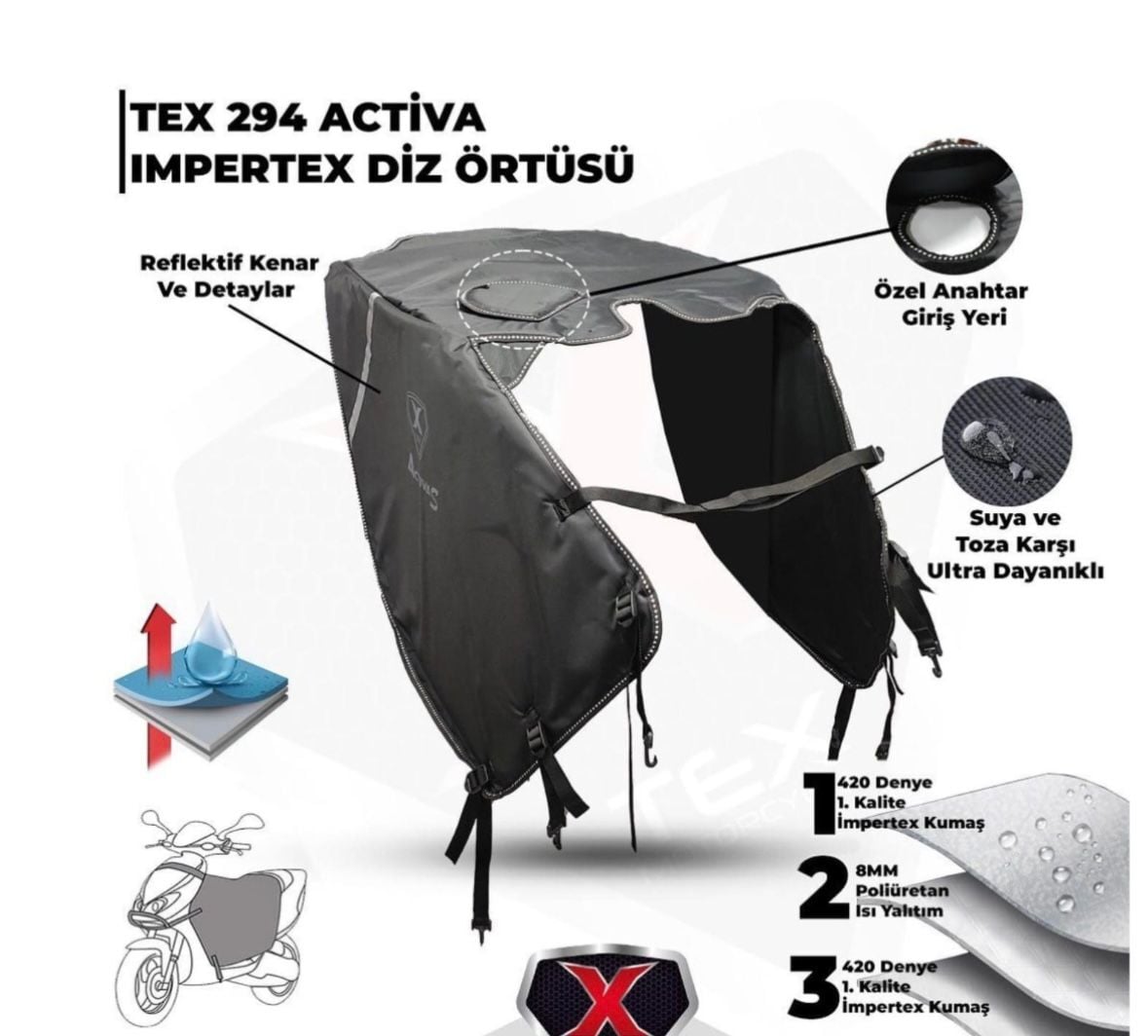 DİZ ÖRTÜSÜ İMPERTEX ACTİVA ES