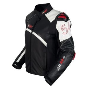 2003055 AR54 DERİ KIRMIZI KADIN MONT