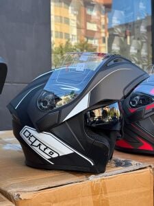 JK 902 S WHİTE KASK