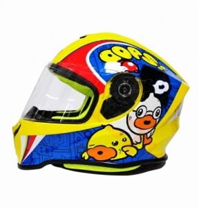 V-511 OOPS DUCK SARI KAPALI ÇOCUK KASK