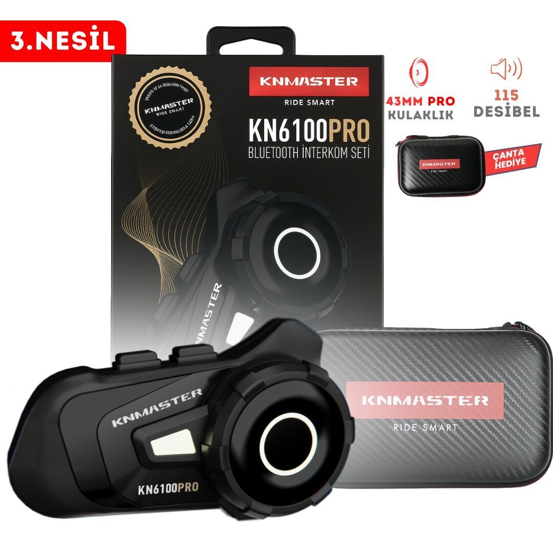 İNTERCOM BLUETOOTH KN6100 PRO