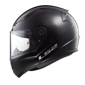 RAPID 2 PARLAK SİYAH KASK
