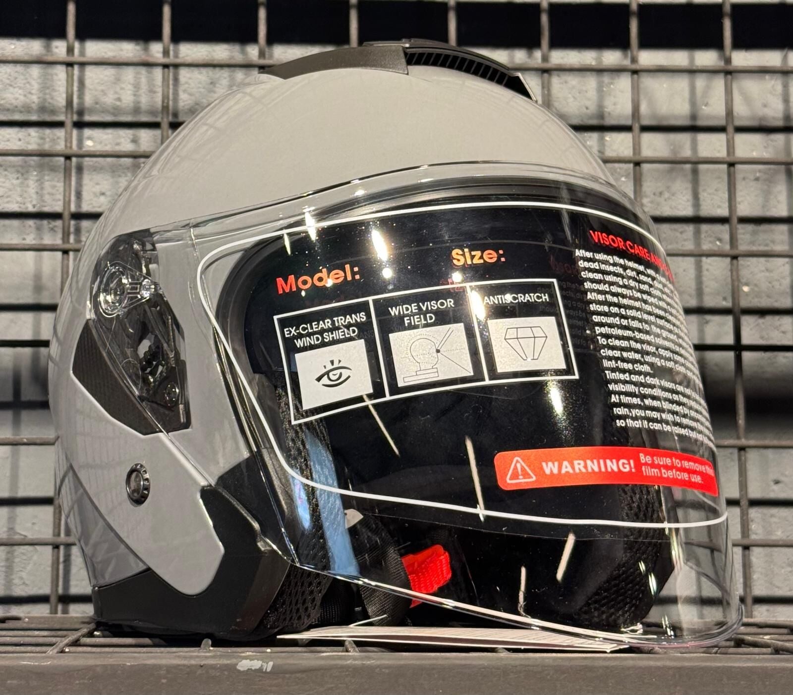 JK 526 NARDO GRİ KASK