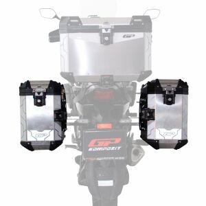 ÇANTA GP ALÜMİNYUM YAN ÇANTA 40LT X 2 GRİ 2424