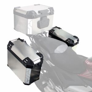 ÇANTA GP ALÜMİNYUM YAN ÇANTA 40LT X 2 GRİ 2424