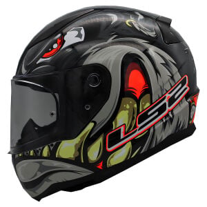 RAPID 2 SPOX GRİ-KIRMIZI KASK