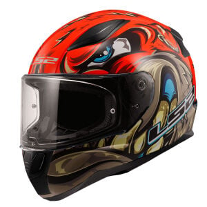RAPID 2 SPOX KIRMIZI-GRİ KASK