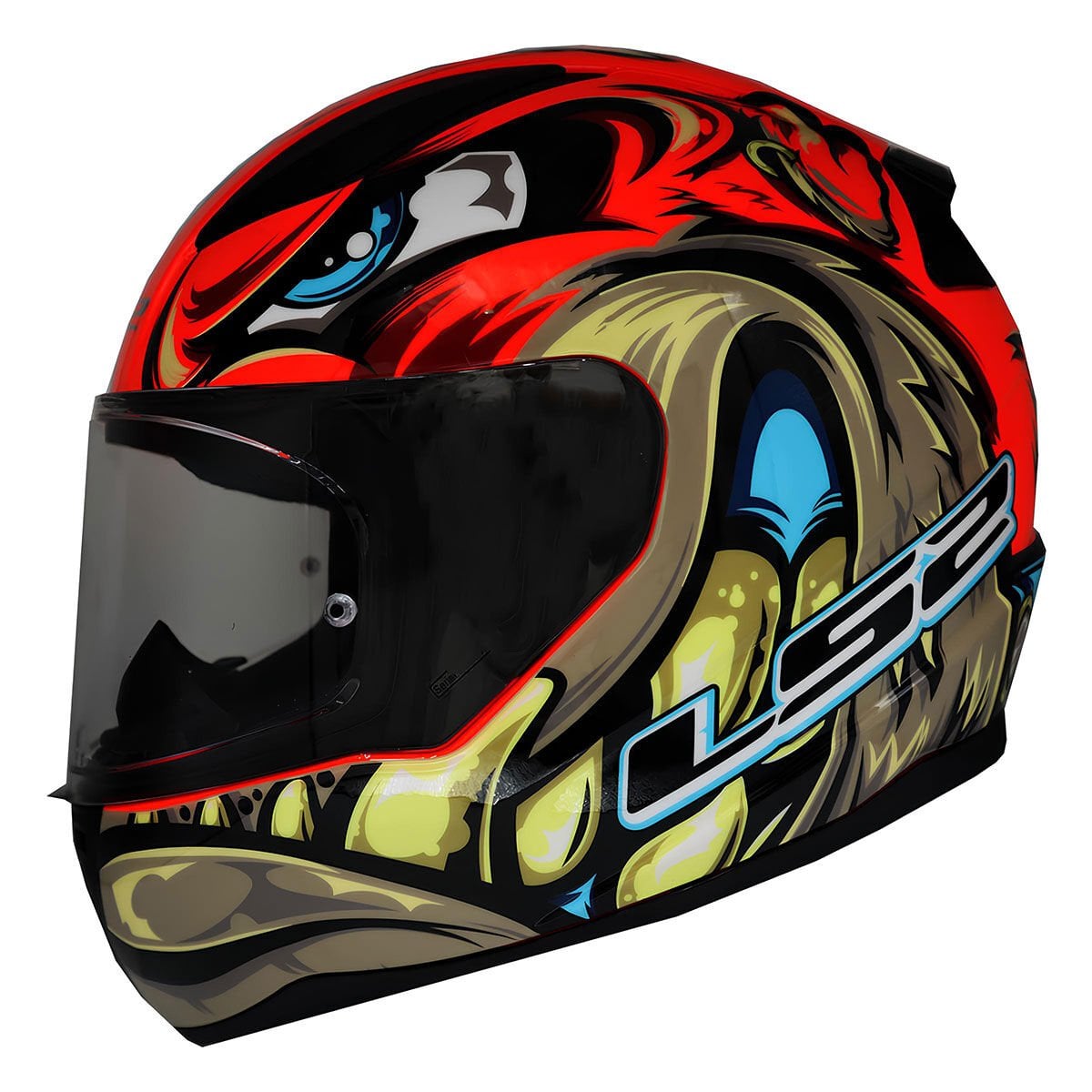 RAPID 2 SPOX KIRMIZI-GRİ KASK