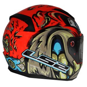 RAPID 2 SPOX KIRMIZI-GRİ KASK