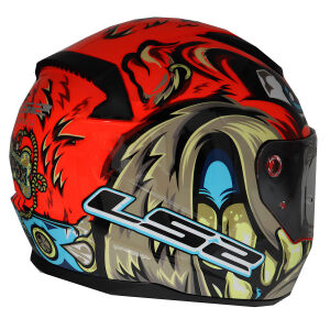 RAPID 2 SPOX KIRMIZI-GRİ KASK