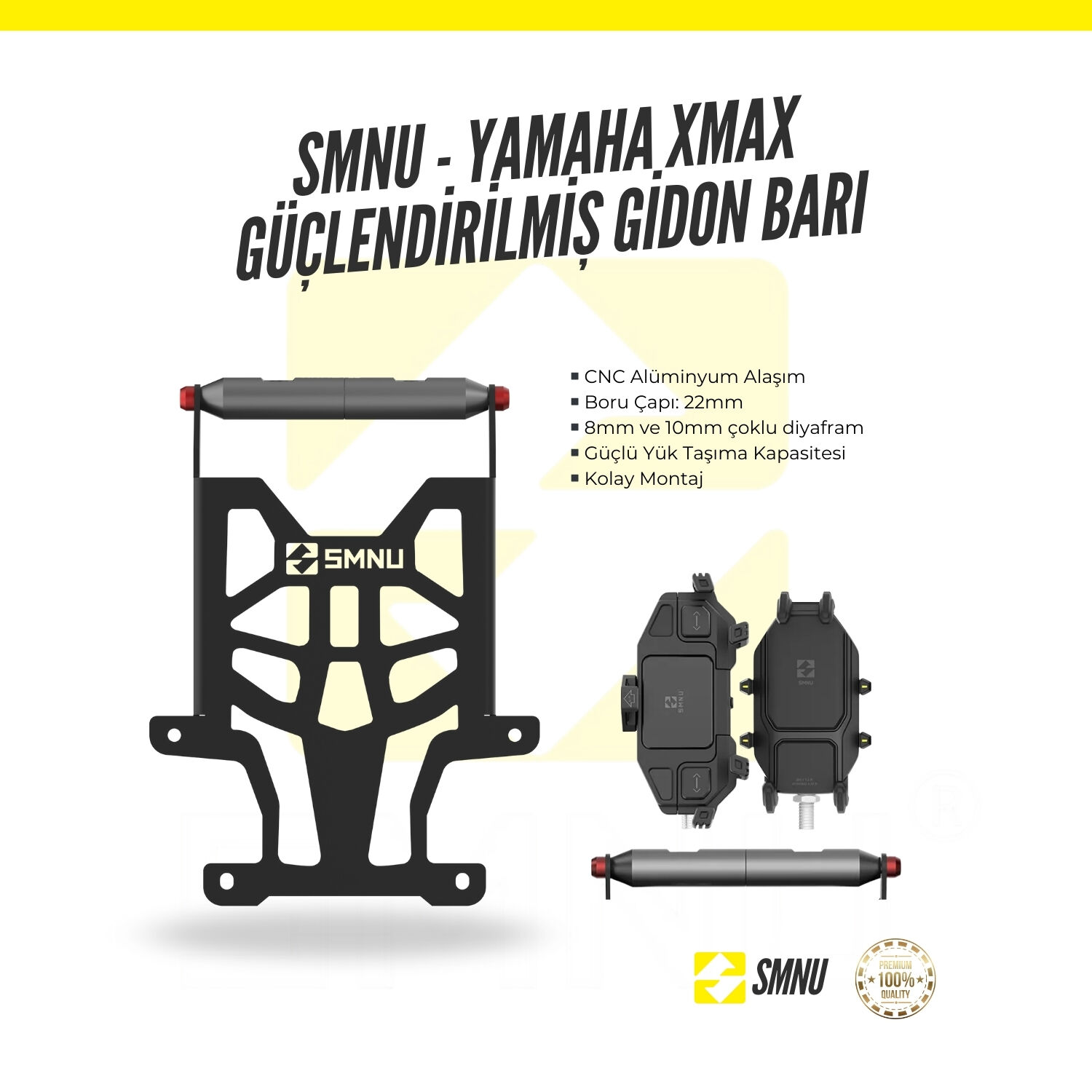 NAVİGASYON TELEFON TUTUCU GİDON BARI XMAX
